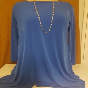 Alfani Blue Blouse